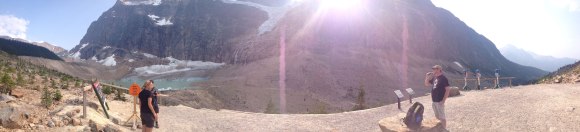 Rockies: Edith Cavell Glacier, trail head